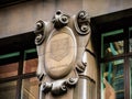 Old classic South Australia state logo at facade of Commonwealth bank of Australia at Martin Place.